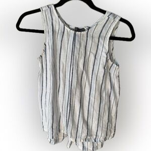 Vince Camuto 100% Linen Tank XS